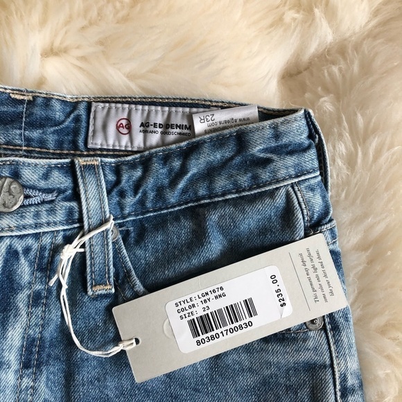 AG The Phoebe High Rise Slim Straight Leg Jeans - Picture 5 of 10